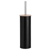 Toilet brush in juodas metal case 9,5x26,5x38 cm