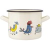 Emaliuotas puodas Silesia Kurki 1.5l, 14cm, indukcijai
