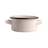 Altom Design Enamelled saucepan 0,5l dia.12cm h.5,8cm cream