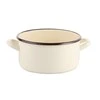 Altom Design Enamelled saucepan 2,9l dia.20cm h.10,5cm cream