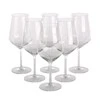 Rubin set of 6 pcs red wine glasses 530 ml
