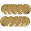 Set of 10 caps auksinis fi 66 4z