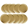 Set of 10 caps auksinis fi 82 4z