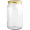 6 stiklainių po 900 ml + dangtelių rinkinys, dydis 82, 6 uncijos