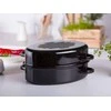 Altom Design Enamel roaster su dangčiu 2,8 L dia. 30 cm h 15 cm