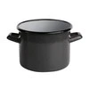 Altom Design POT 16 CM ENAMEL Pilkas SPECKLED