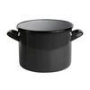 Altom Design POT 18 CM ENAMEL Pilkas SPECKLED