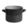 Altom Design POT 20 CM ENAMEL Pilkas SPECKLED