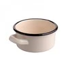 Altom Design Enamelled saucepan 0,5l dia.12cm h.5,8cm cream
