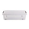 Moxom Simple store storage container with lid on wheels 58x39x16cm 29 L