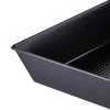 SNB Tekstūruota kepinių kepimo skardelė 36 cm x 24,5 cm x 60 cm juoda