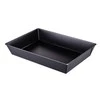 SNB Tekstūruota kepinių kepimo skardelė 36 cm x 24,5 cm x 60 cm juoda