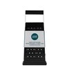 Rectangular 4-function metal grater, 24,5x10,5x7,5 cm, juodas