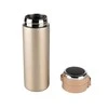 Gold vacuum flask with led 420 ml