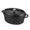 Valdinox Expert ovalios formos troškinimo puodas, 31x25cm, 5,0l