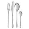 Venus 24 psc cutlery set polished flock