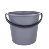 Bucket with plastikas handle 10 L pilkas