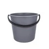 Bucket with plastikas handle 5 L pilkas
