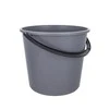 Bucket with plastikas handle 5 L pilkas
