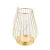 Lumarko Gold metal lattice candle holder 18x18x23 cm