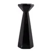 Lumarko Juodas conical candle holder 9x9x24,5 cm