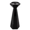 Lumarko Juodas conical candle holder 9x9x24,5 cm