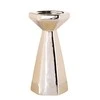 Lumarko Gold conical candle holder 8,5x8,5x17,5 cm