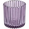 Glass candle holder 8,5x8,5x9 cm