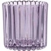 Glass candle holder 8,5x8,5x9 cm