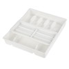Keeeper Saugotojas konteineris Užtaisas Ant baldų su Slider Baltas Filippa 1046..