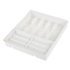 Keeeper Saugotojas konteineris Užtaisas Ant baldų su Slider Baltas Filippa 1046..