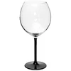 XXL Prosecco vyno taurė Altom Design su juoda kojele, 700 ml