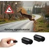 BULLE-T Ultragarsiniai švilpukai automobiliui. Laukinių gyvūnų baidymo signalizatoriai