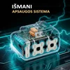 GASE Co; Ltd Akumuliatorius Makita įrankiams ADC Li-Ion 18V 6Ah 2VNT