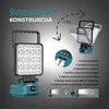 GZT LED šviestuvas Makita akumuliatoriams 18V L16 500 Lm 10W USB2A-R
