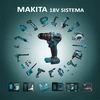 Suktuvas smūginis gręžtuvas Makita 18V akumuliatoriams MKF-0365