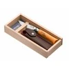 Kišeninis peilis OPINEL Nr. 08 Carbon su dėklu medinėje dėžutėje