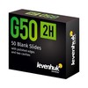 Levenhuk G50 2H Double Cavity Blank Slides, 50 vnt