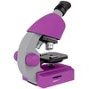 Mikroskopas Bresser Junior 40-640x - violetinis