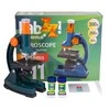 Mikroskopas Levenhuk LabZZ M1 100x-300x su eksperimentiniu rinkiniu