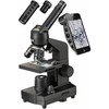 Dėlionė Bresser National Geographic Mikroskopas NATIONAL GEOGRAPHIC 40X-1280X su eksperimentiniu rinkiniu ir išmaniojo telefon