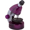 Mikroskopas vaikams, Levenhuk LabZZ M101 Amethyst, 40x-640x, su Eksperimento rinkiniu