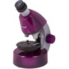 Mikroskopas vaikams, Levenhuk LabZZ M101 Amethyst, 40x-640x, su Eksperimento rinkiniu