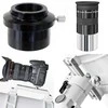 Teleskopas, BRESSER Messier AR-102s/600 Hexafoc EXOS-1/EQ4, su apertūra saulės filtru