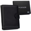 4U Cavaldi Portfel męski PU+sk&oacute;ra M302BL-PU-6878 Juodas