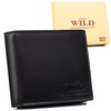 Always Wild Leather vyriška piniginė N992-P-SCR Juodas