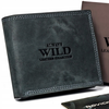 Always Wild „Wild N0035-CHM“ RFID odinė vyriška piniginė