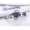 Moteriškas laikrodis Casio LTP-1241D-3A, su dėžute, Mėlynas ciferblatas