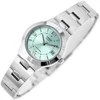 Moteriškas laikrodis Casio LTP-1241D-3A, su dėžute, žalsvas ciferblatas