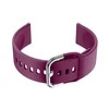 Pacific Dirželis gumowy do smartwatch 20mm - fiolet/sidabrinė